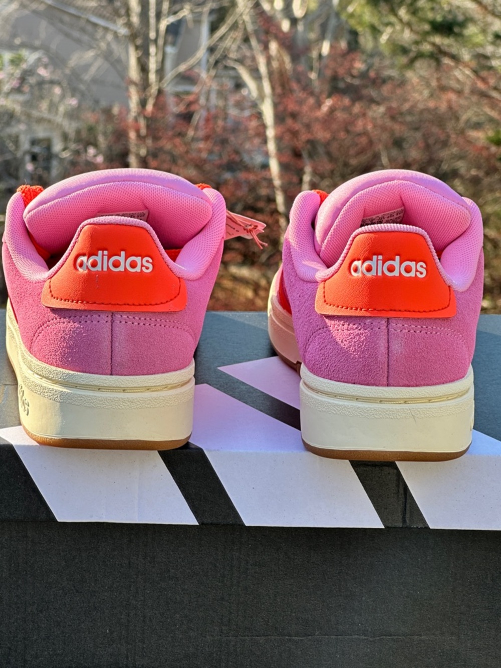 Adidas Grand Court Alpha Pink Casual Sneaker Womens 7.5 | 8 | 8.5 | 9 | 9.5 NEW - Picture 8 of 13